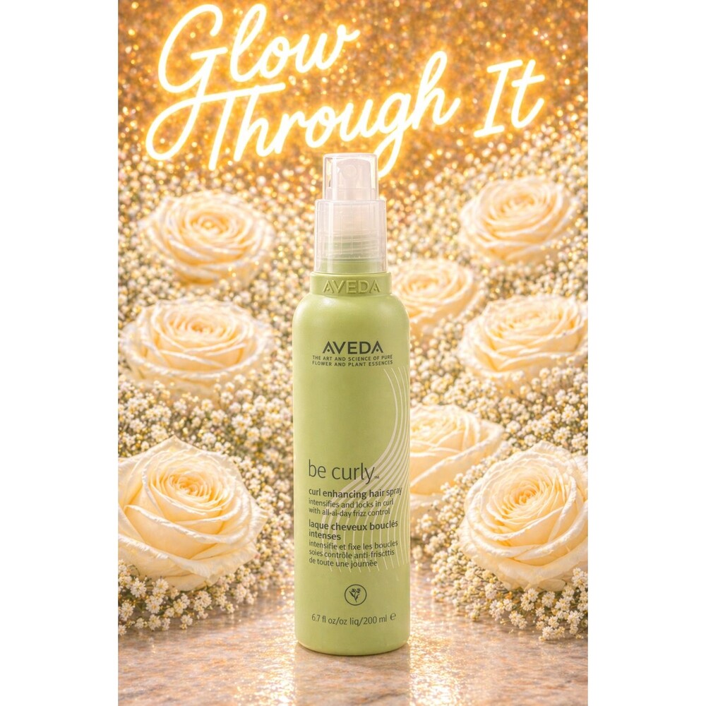 Aveda Be Curly Curl Enhancing Hair Spray 6.7oz 200ml Flexible Hold Frizz Control